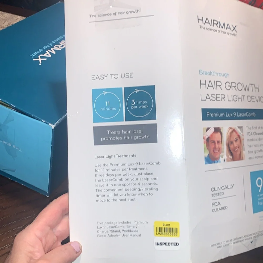 Hairmax Laser light for hair growth - Picture 14 of 17